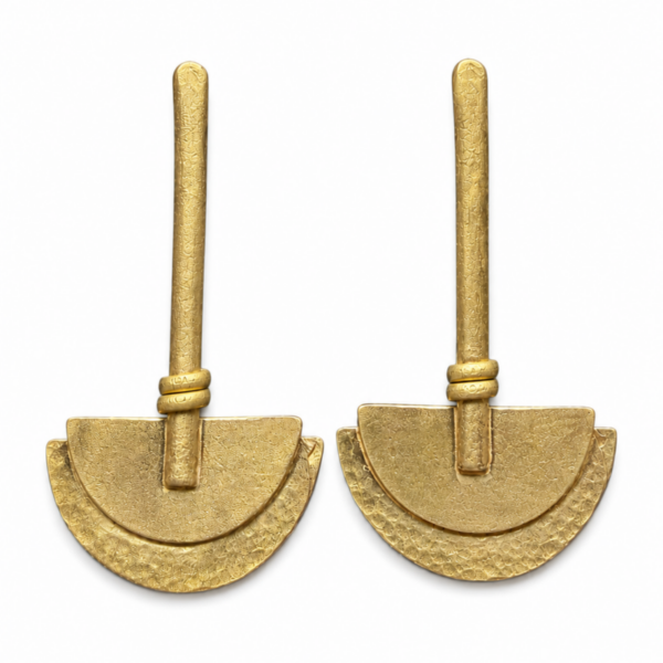 Pendientes largos geométricos Thyra